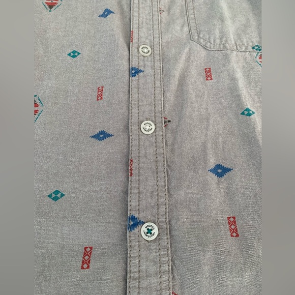 Modern Amusement Button Down sz S - Picture 4 of 12